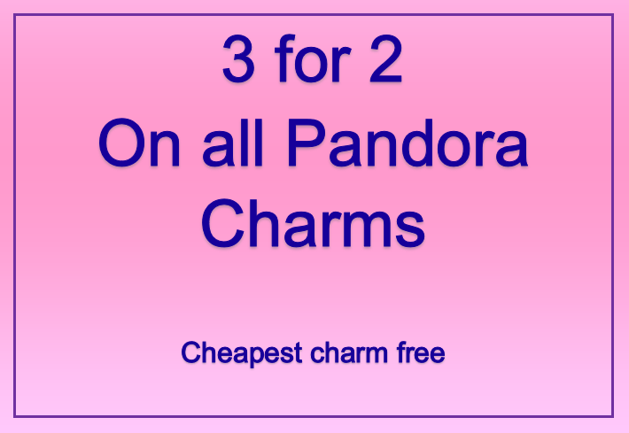 3 for 2 Pandora charms 