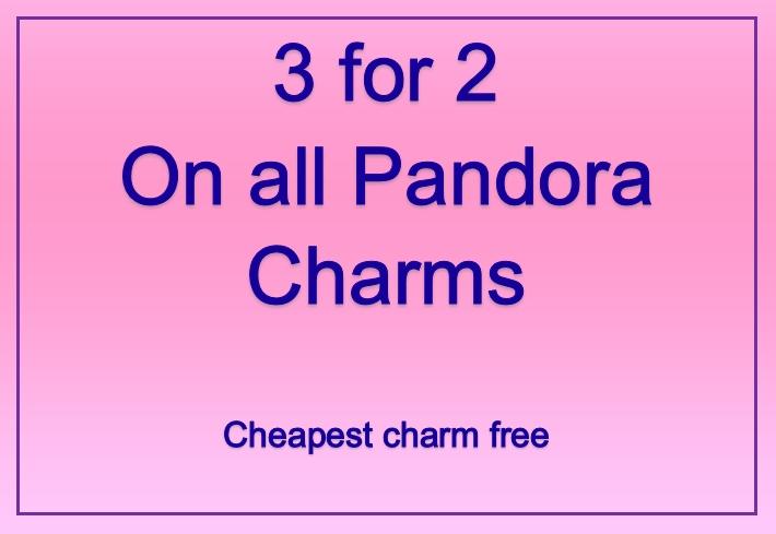 3 for 2 Pandora charms 